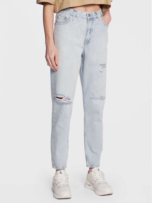 Calvin Klein Jeans Calvin Klein Jeans Дънки J20J220191 Син Mom Fit