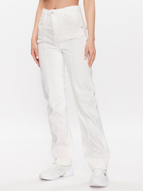 Calvin Klein Jeans Calvin Klein Jeans Дънки J20J220635 Бял Regular Fit