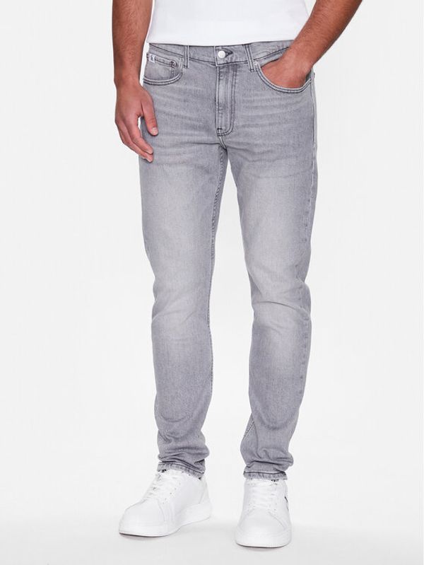Calvin Klein Jeans Calvin Klein Jeans Дънки J30J322799 Сив Slim Taper Fit