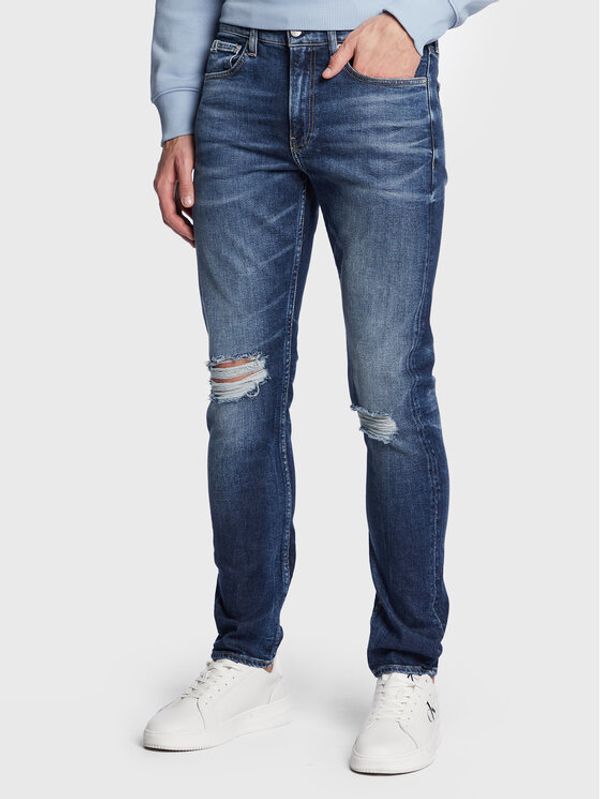 Calvin Klein Jeans Calvin Klein Jeans Дънки J30J322803 Син Slim Taper Fit