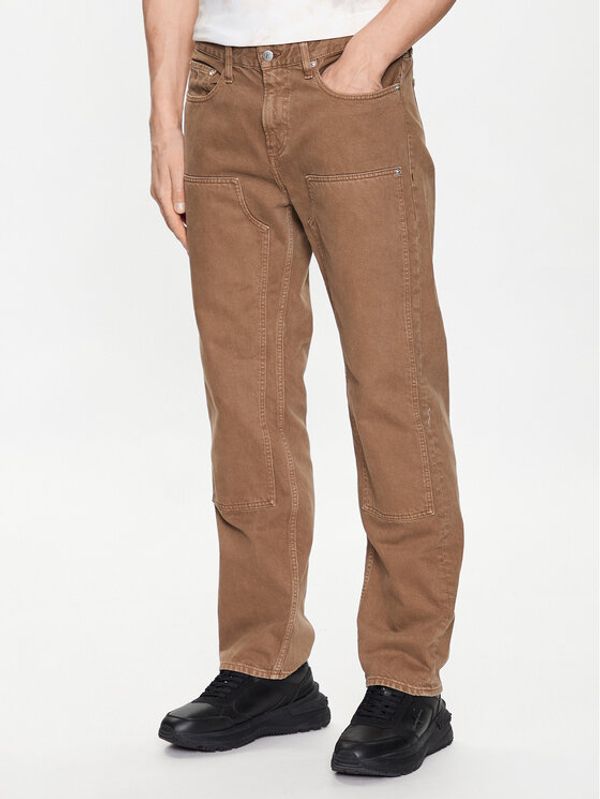 Calvin Klein Jeans Calvin Klein Jeans Дънки J30J322820 Кафяв Regular Fit