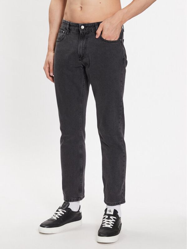 Calvin Klein Jeans Calvin Klein Jeans Дънки J30J323336 Черен Straight Fit