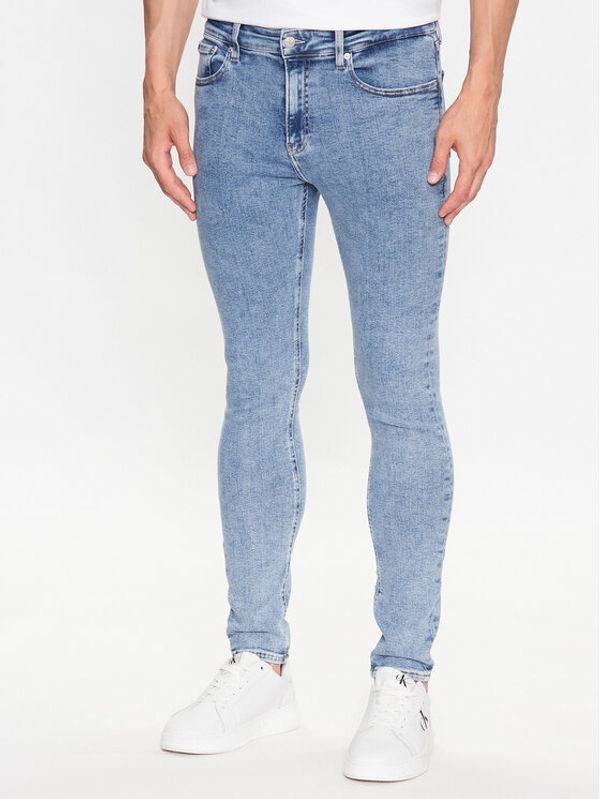 Calvin Klein Jeans Calvin Klein Jeans Дънки J30J323352 Син Super Skinny Fit