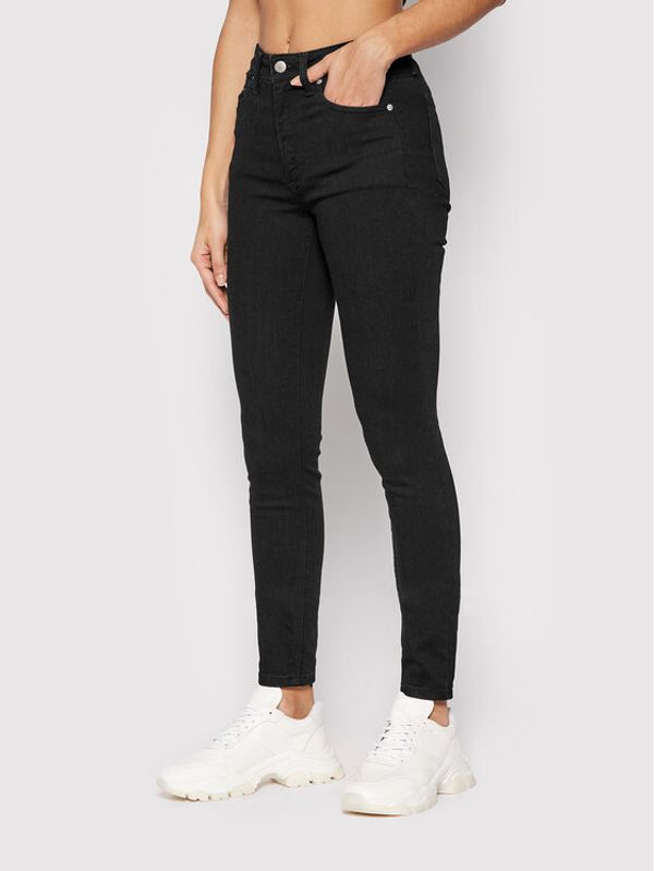 Calvin Klein Jeans Calvin Klein Jeans Дънки Skinny Fit High Rise J20J214104 Черен Skinny Fit