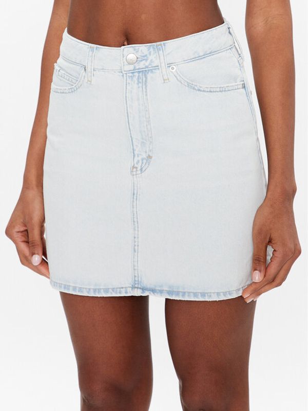 Calvin Klein Jeans Calvin Klein Jeans Дънкова пола J20J220670 Син Regular Fit