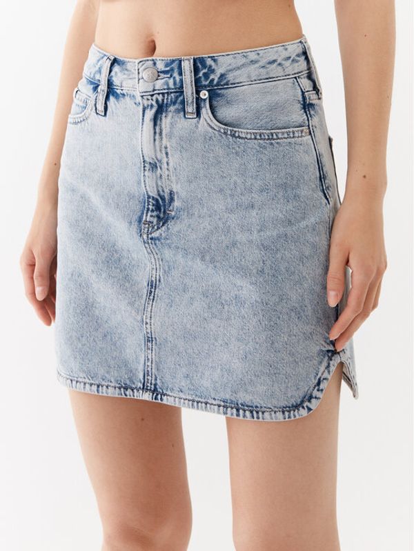 Calvin Klein Jeans Calvin Klein Jeans Дънкова пола J20J221270 Син Regular Fit