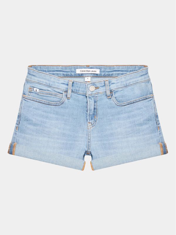 Calvin Klein Jeans Calvin Klein Jeans Дънкови шорти IG0IG01979 Син Regular Fit