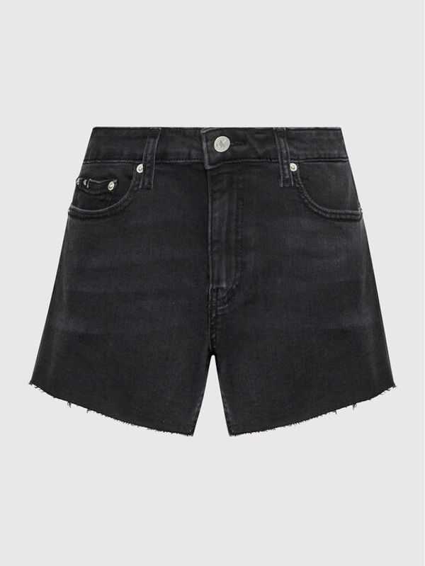 Calvin Klein Jeans Calvin Klein Jeans Дънкови шорти J20J218505 Черен Regular Fit