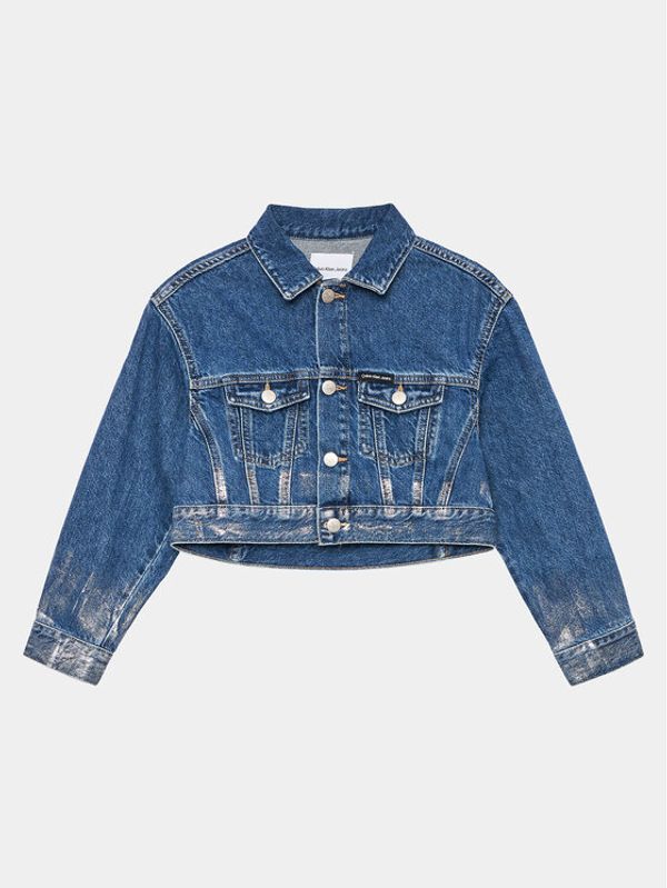 Calvin Klein Jeans Calvin Klein Jeans Дънково яке IG0IG02053 Син Regular Fit