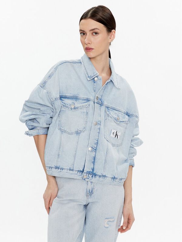 Calvin Klein Jeans Calvin Klein Jeans Дънково яке J20J220229 Син Oversize