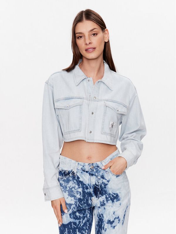 Calvin Klein Jeans Calvin Klein Jeans Дънково яке J20J220651 Син Regular Fit