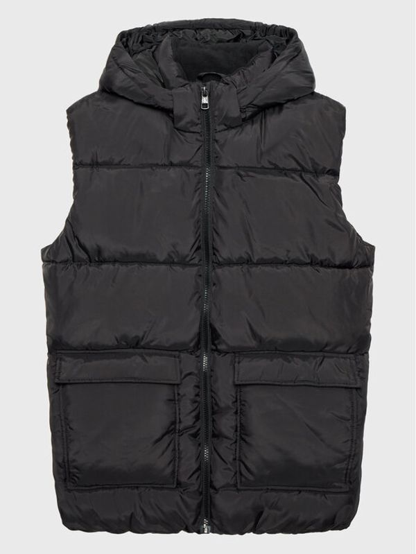 Calvin Klein Jeans Calvin Klein Jeans Елек Iridescent Badge IU0IU00328 Черен Regular Fit