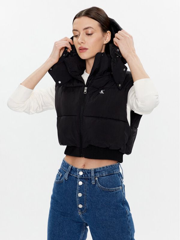 Calvin Klein Jeans Calvin Klein Jeans Елек J20J221078 Черен Regular Fit