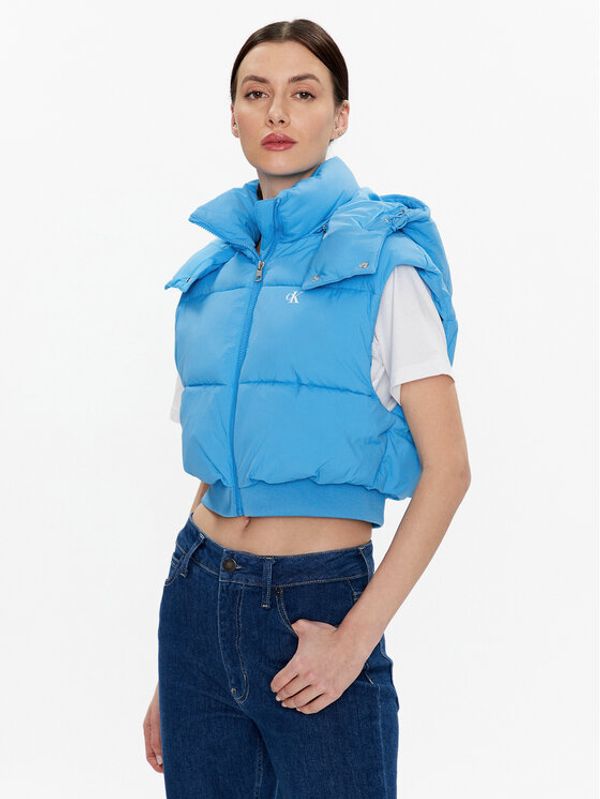 Calvin Klein Jeans Calvin Klein Jeans Елек J20J221078 Син Regular Fit