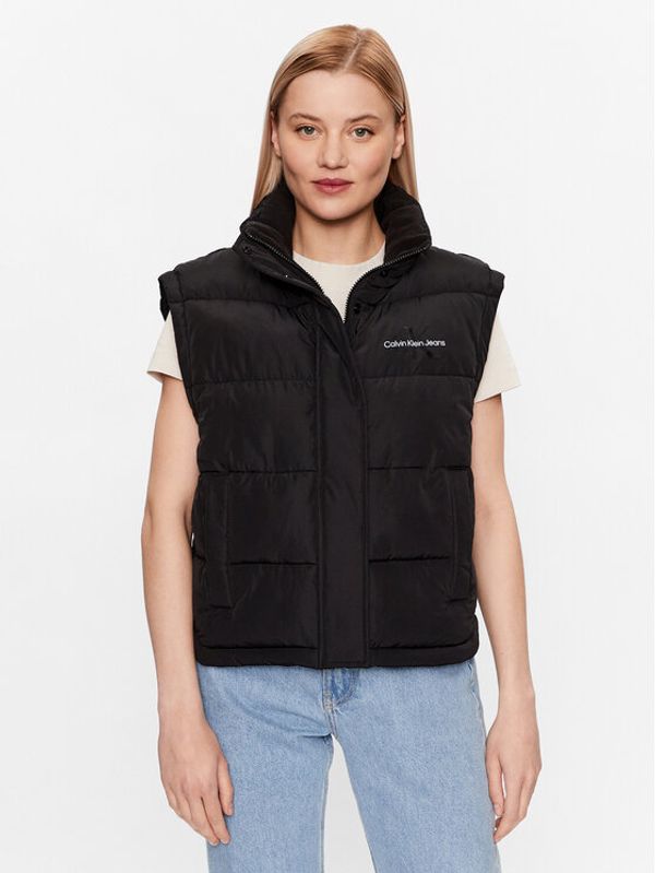 Calvin Klein Jeans Calvin Klein Jeans Елек J20J221382 Черен Regular Fit