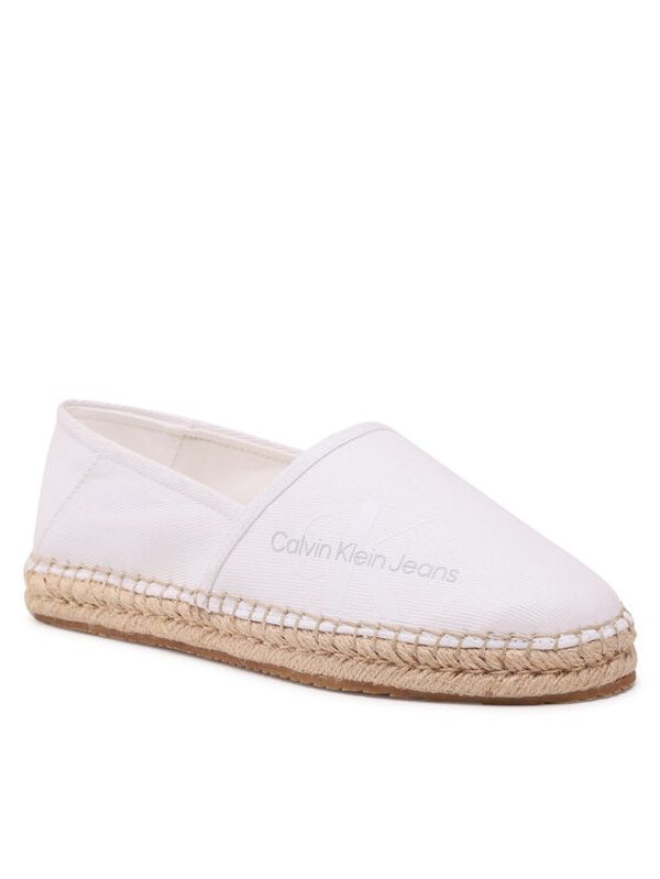Calvin Klein Jeans Calvin Klein Jeans Еспадрили Espadrille Co Wn YW0YW01080 Бял