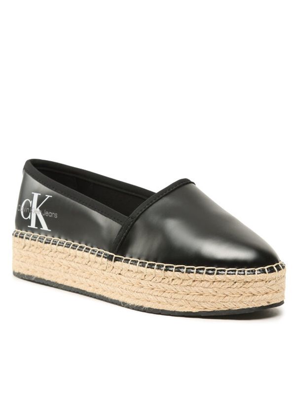 Calvin Klein Jeans Calvin Klein Jeans Еспадрили Espadrille Flatform Ny Pearl YW0YW01241 Черен