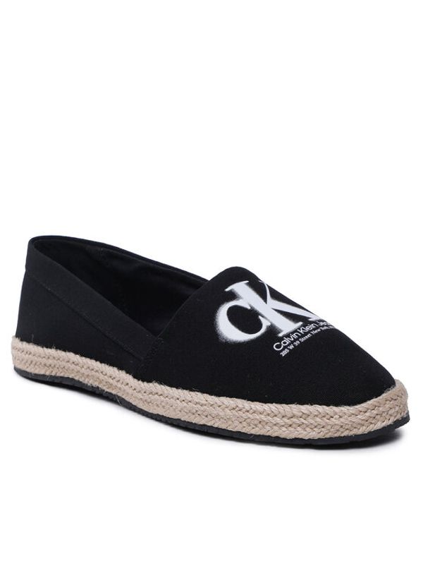 Calvin Klein Jeans Calvin Klein Jeans Еспадрили Espadrille Mono Seasonal Gr YW0YW01032 Черен