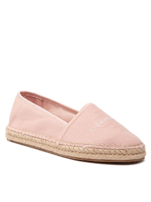 Calvin Klein Jeans Calvin Klein Jeans Еспадрили Esparille Monogram YW0YW00660 Розов