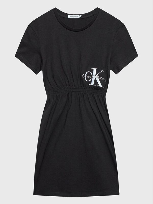 Calvin Klein Jeans Calvin Klein Jeans Ежедневна рокля IG0IG01608 Черен Regular Fit