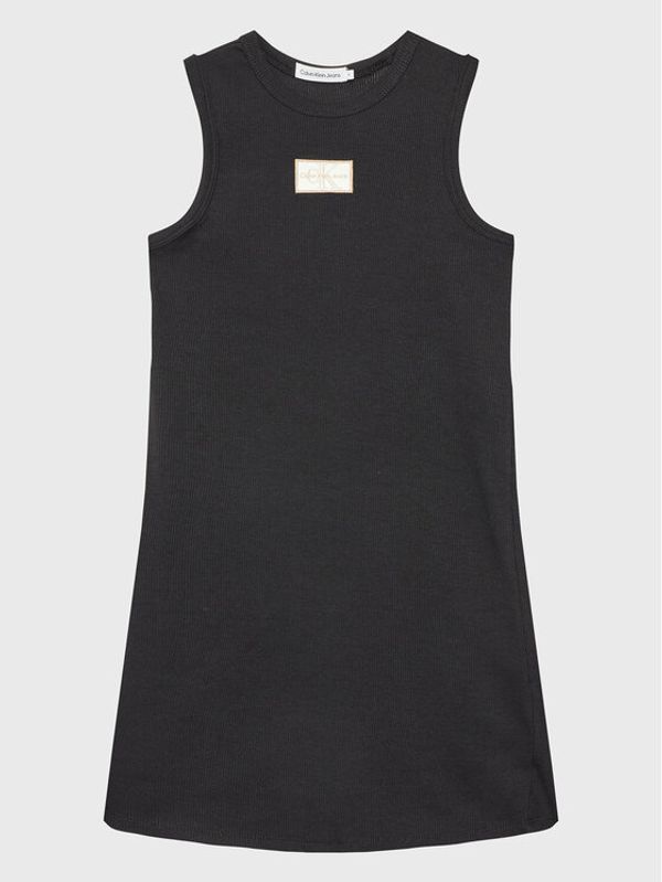 Calvin Klein Jeans Calvin Klein Jeans Ежедневна рокля IG0IG01972 Черен Regular Fit