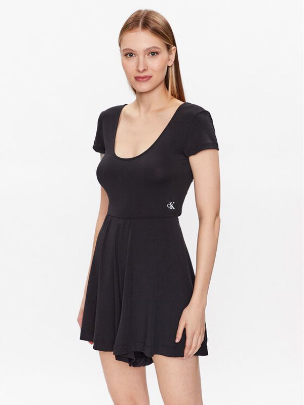 Calvin Klein Jeans Calvin Klein Jeans Гащеризон J20J221432 Черен Regular Fit