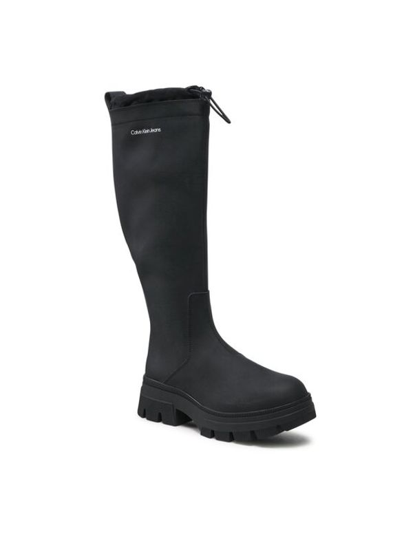 Calvin Klein Jeans Calvin Klein Jeans Гумени ботуши Chunky Combat Rainboot YW0YW00741 Черен