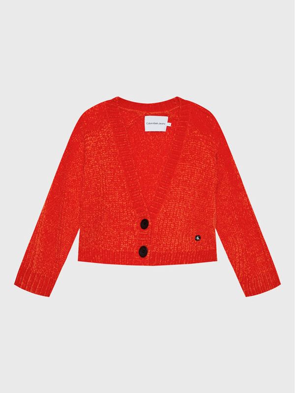 Calvin Klein Jeans Calvin Klein Jeans Кардиган Chenille IG0IG01702 Оранжев Regular Fit