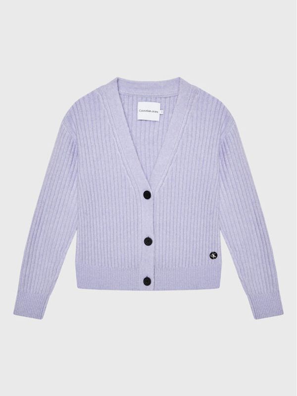 Calvin Klein Jeans Calvin Klein Jeans Кардиган Super Soft IG0IG01530 Виолетов Regular Fit