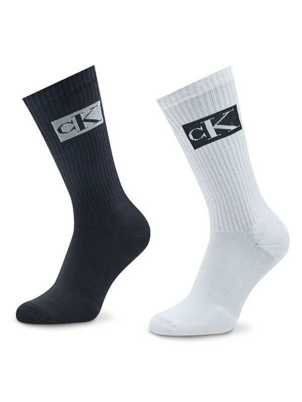 Calvin Klein Jeans Calvin Klein Jeans Комплект 2 чифта дълги чорапи мъжки 701223260 Цветен