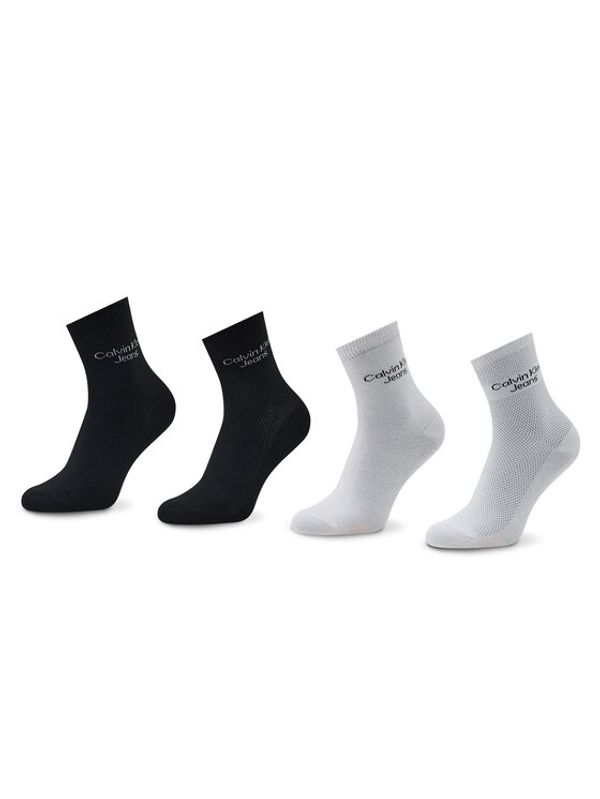 Calvin Klein Jeans Calvin Klein Jeans Комплект 4 чифта дълги чорапи дамски 701219859 Цветен