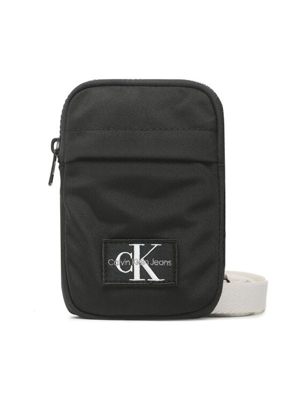 Calvin Klein Jeans Calvin Klein Jeans Мъжка чантичка Monogram Crossbody Bag IU0IU00384 Черен