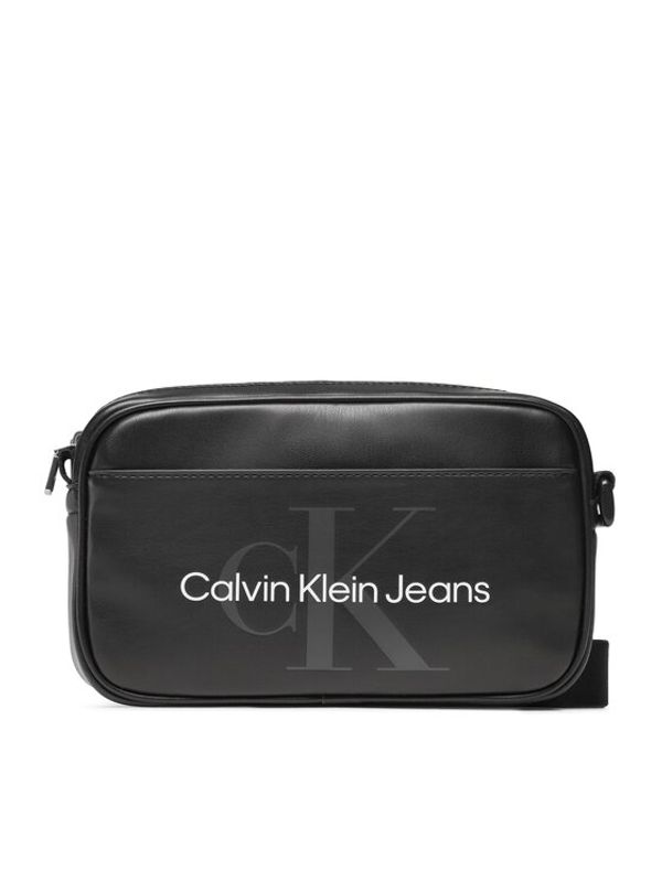 Calvin Klein Jeans Calvin Klein Jeans Мъжка чантичка Monogram Soft Camera Bag22 K50K510396 Черен