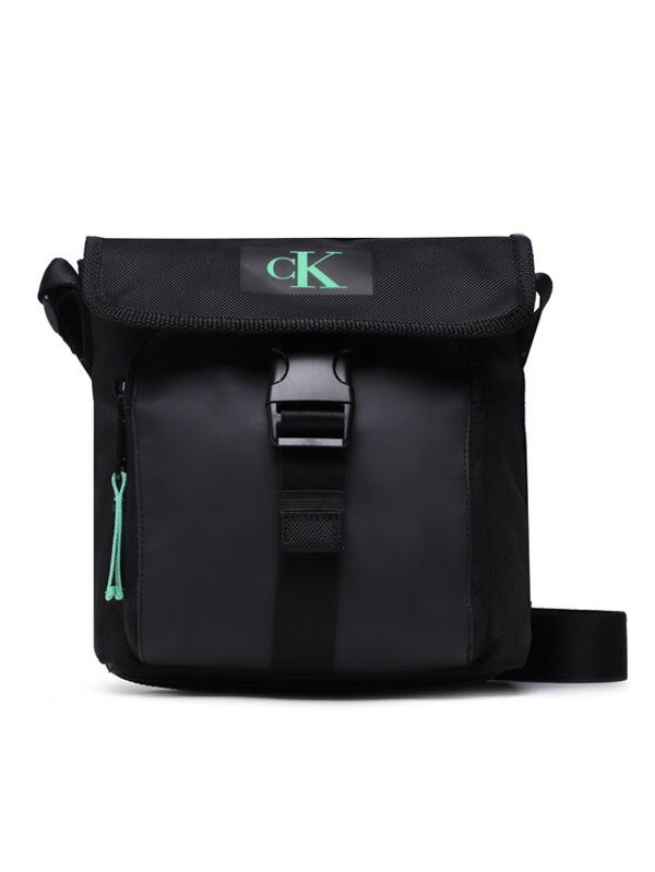 Calvin Klein Jeans Calvin Klein Jeans Мъжка чантичка Park Cultuire N/S Flap Reporter22 K50K510390 Черен