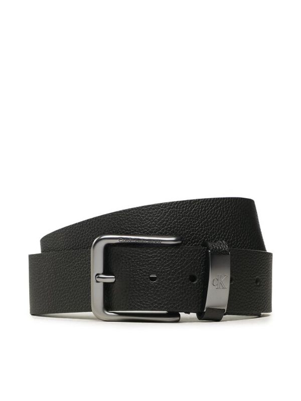 Calvin Klein Jeans Calvin Klein Jeans Мъжки колан Classic Round Metal Belt 40Mm K50K510782 Черен