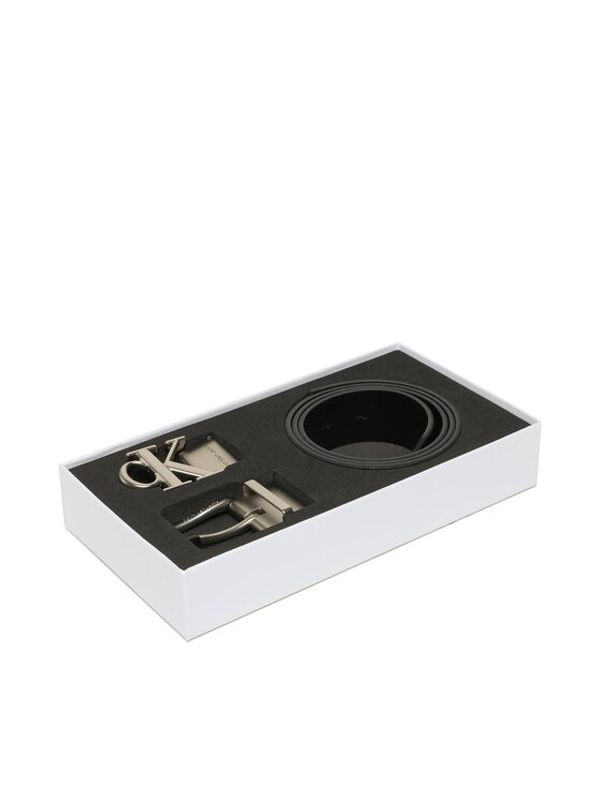 Calvin Klein Jeans Calvin Klein Jeans Мъжки колан Mono Buckle + 2 Lth Belt 35mm K50K510162 Черен