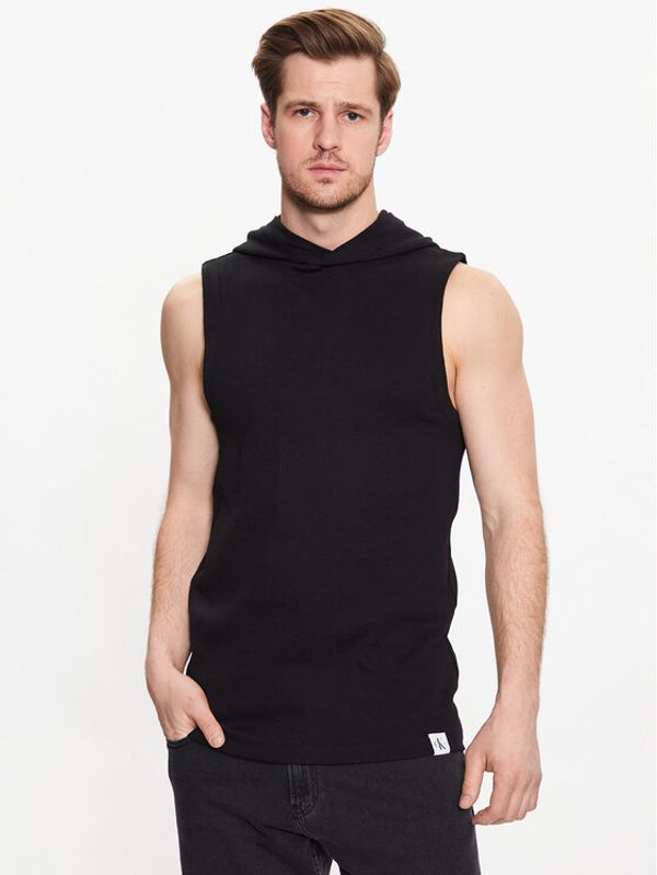 Calvin Klein Jeans Calvin Klein Jeans Мъжки топ J30J322844 Черен Slim Fit