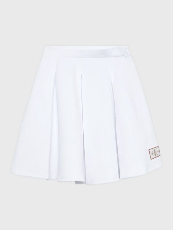 Calvin Klein Jeans Calvin Klein Jeans Пола Interlock Pique Plated IG0IG01993 Бял Regular Fit