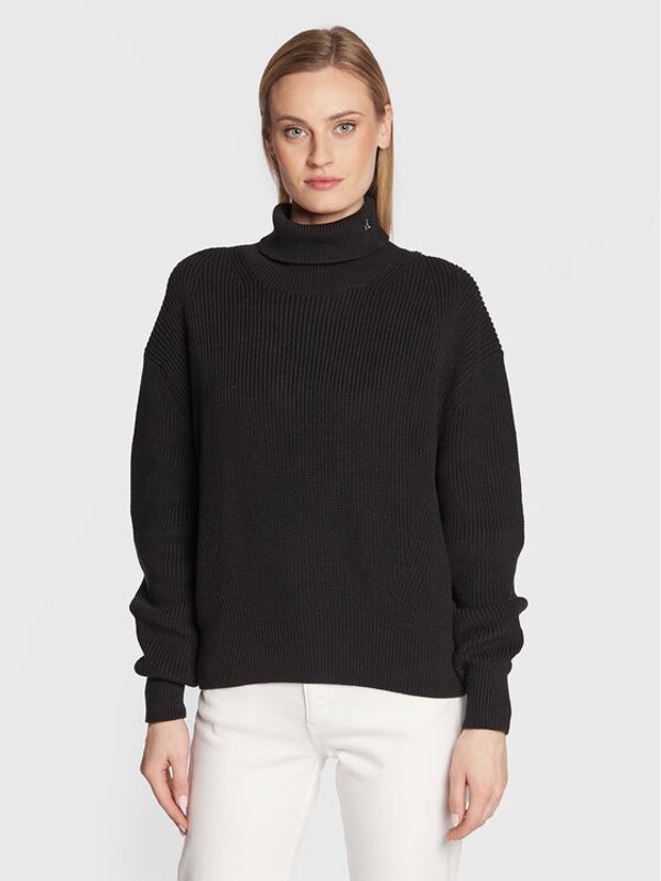 Calvin Klein Jeans Calvin Klein Jeans Поло J20J219774 Черен Relaxed Fit