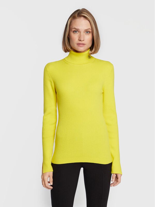 Calvin Klein Jeans Calvin Klein Jeans Поло J20J219779 Жълт Slim Fit