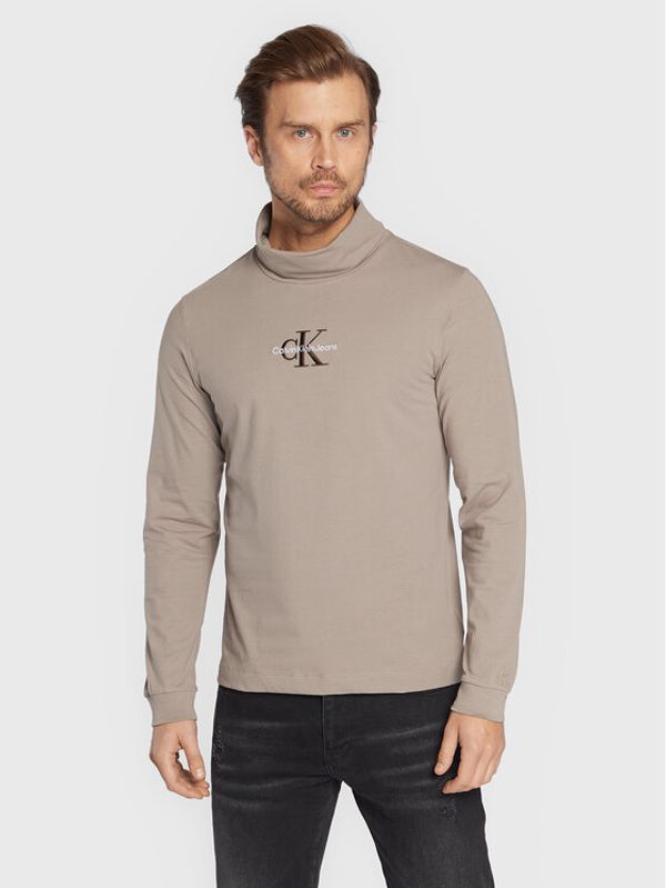 Calvin Klein Jeans Calvin Klein Jeans Поло J30J321701 Бежов Slim Fit