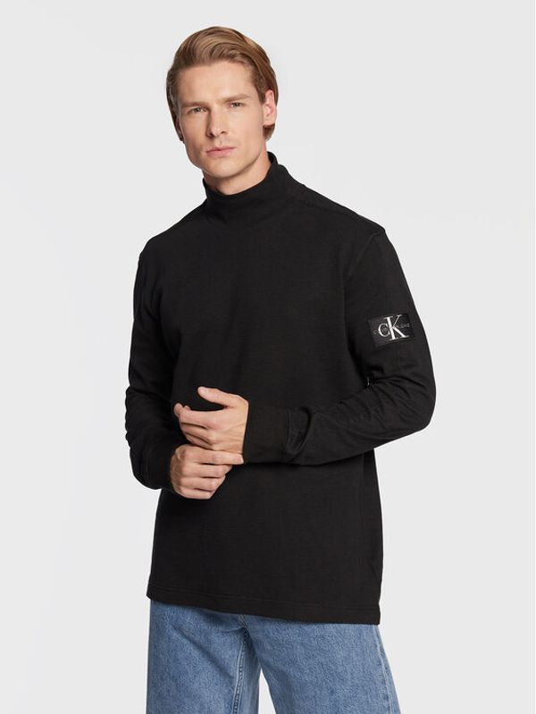 Calvin Klein Jeans Calvin Klein Jeans Поло J30J321705 Черен Slim Fit