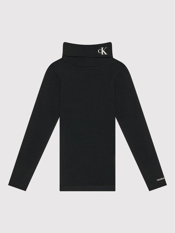 Calvin Klein Jeans Calvin Klein Jeans Поло Monogram IG0IG01164 Черен Slim Fit