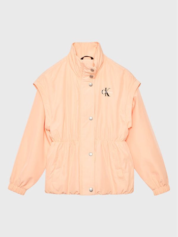 Calvin Klein Jeans Calvin Klein Jeans Преходно яке IG0IG01923 Оранжев Relaxed Fit