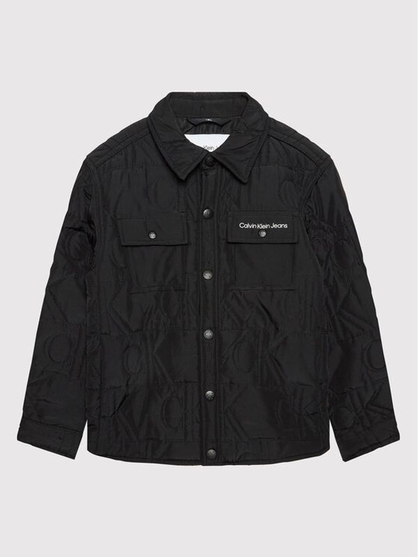 Calvin Klein Jeans Calvin Klein Jeans Преходно яке Monogram IB0IB01279 Черен Regular Fit