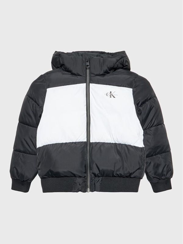 Calvin Klein Jeans Calvin Klein Jeans Пухено яке Block IB0IB01332 Черен Regular Fit