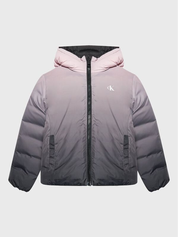 Calvin Klein Jeans Calvin Klein Jeans Пухено яке Gradient Reversible IU0IU00349 Сив Regular Fit