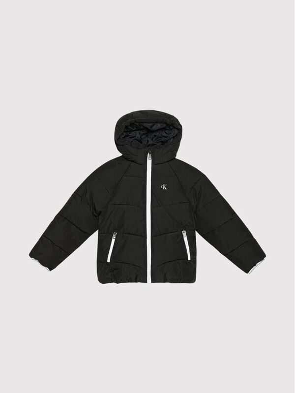 Calvin Klein Jeans Calvin Klein Jeans Пухено яке IG0IG01040 Черен Regular Fit