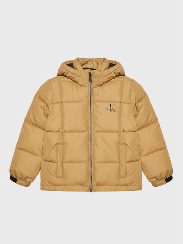 Calvin Klein Jeans Calvin Klein Jeans Пухено яке IG0IG01549 Кафяв Regular Fit
