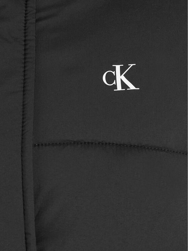 Calvin Klein Jeans Calvin Klein Jeans Пухено яке J20J221894 Черен Regular Fit